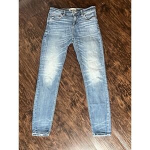 ZARA‎ Women's US 6 EUR 38 MEX 28 Blue Denim Mom Jeans High Rise